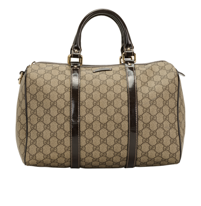 Joy Boston, &pound;310, Handbags, Brown, Canvas, Front view